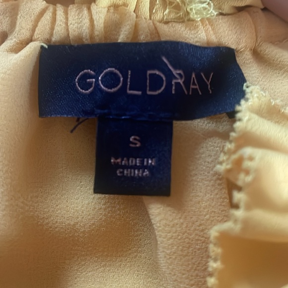 GoldRay Odelya Tulip Blouse - Size Small - Gorgeous color! - Picture 5 of 8